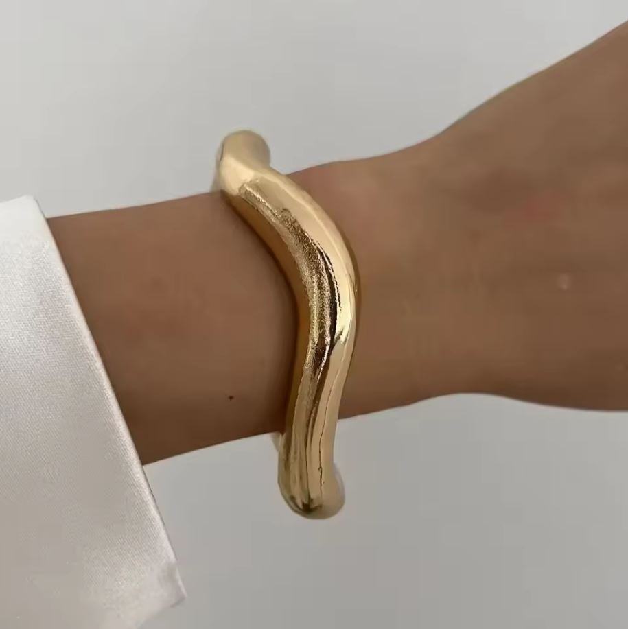 Bold Wide Cuff Bangle