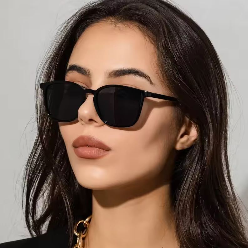 Deborah UV400 Vintage Square Sunglasses