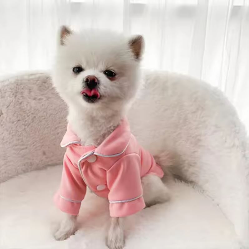 Cozy Cotton Dog Pajamas