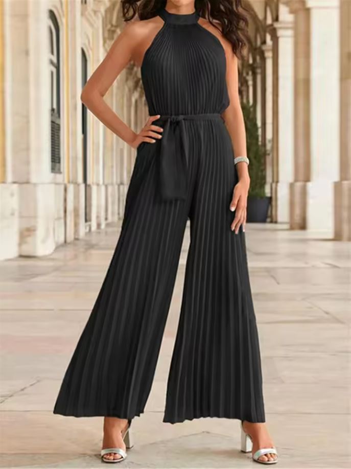 Elizabeth Elegant Wide-Leg Jumpsuit