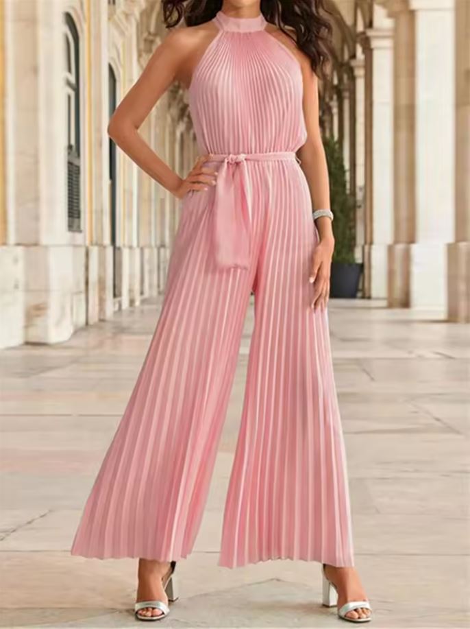 Elizabeth Elegant Wide-Leg Jumpsuit