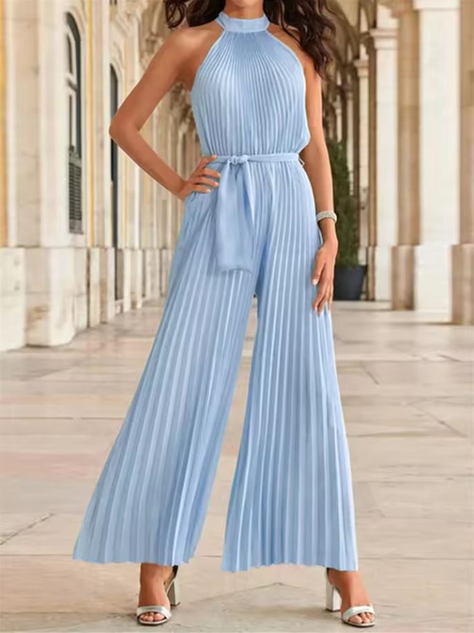 Elizabeth Elegant Wide-Leg Jumpsuit