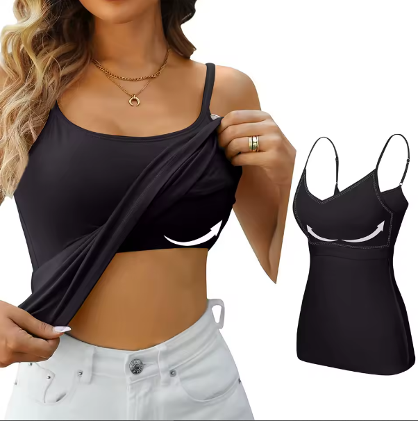 Jessica Adjustable Padded Bra Tank Top