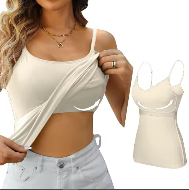 Jessica Adjustable Padded Bra Tank Top