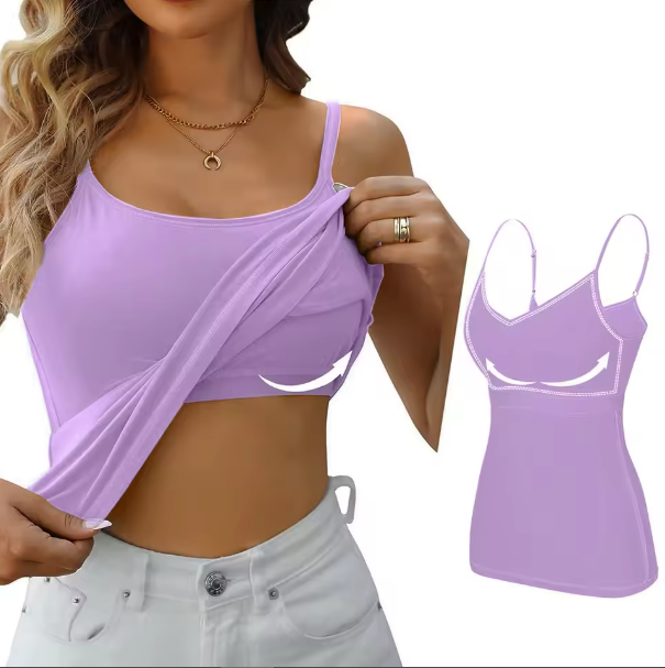 Jessica Adjustable Padded Bra Tank Top