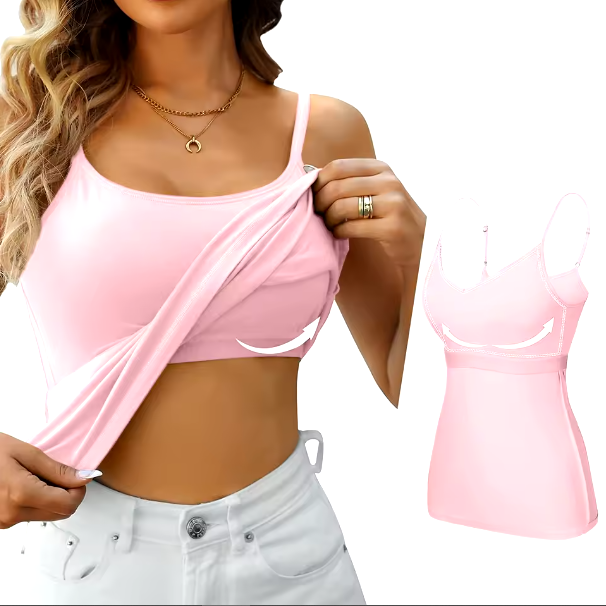 Jessica Adjustable Padded Bra Tank Top