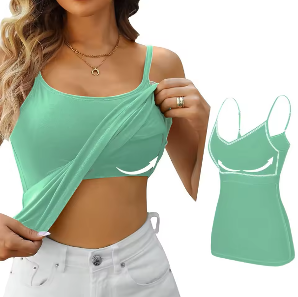 Jessica Adjustable Padded Bra Tank Top