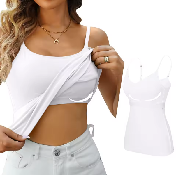 Jessica Adjustable Padded Bra Tank Top