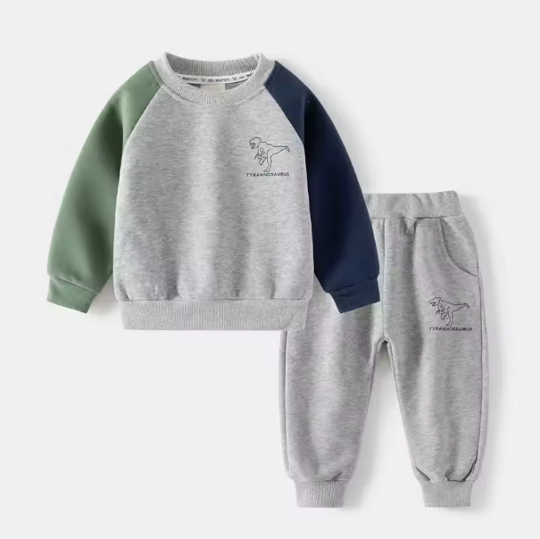 Kids Patchwork Tracksuit