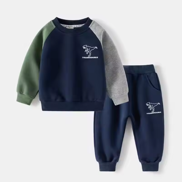 Kids Patchwork Tracksuit